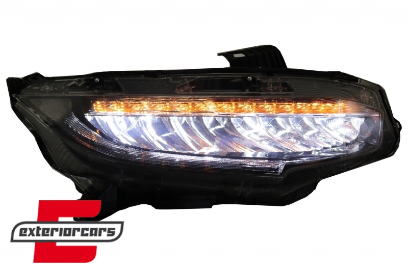 Full LED prednja svjetla SEQ žmigavci / Honda Civic Mk10 (2016-2021) - Slika 11