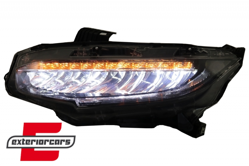 Full LED prednja svjetla SEQ žmigavci / Honda Civic Mk10 (2016-2021) - Slika 12