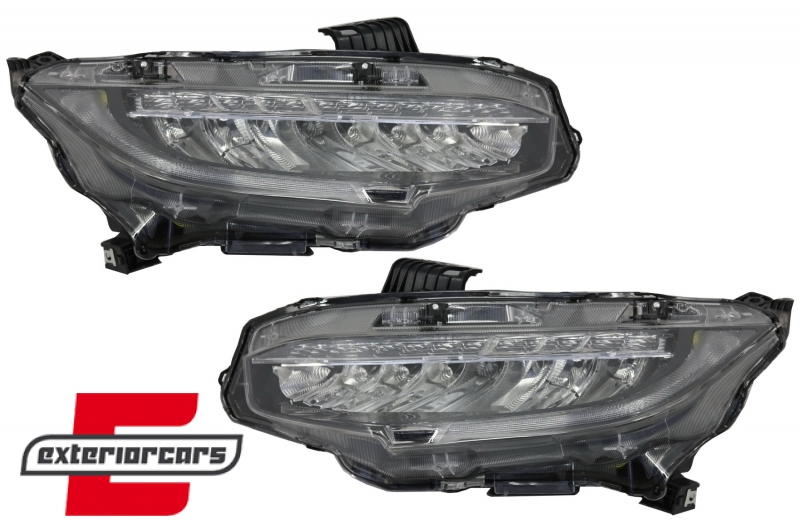 Full LED prednja svjetla SEQ žmigavci / Honda Civic Mk10 (2016-2021) - Slika 2