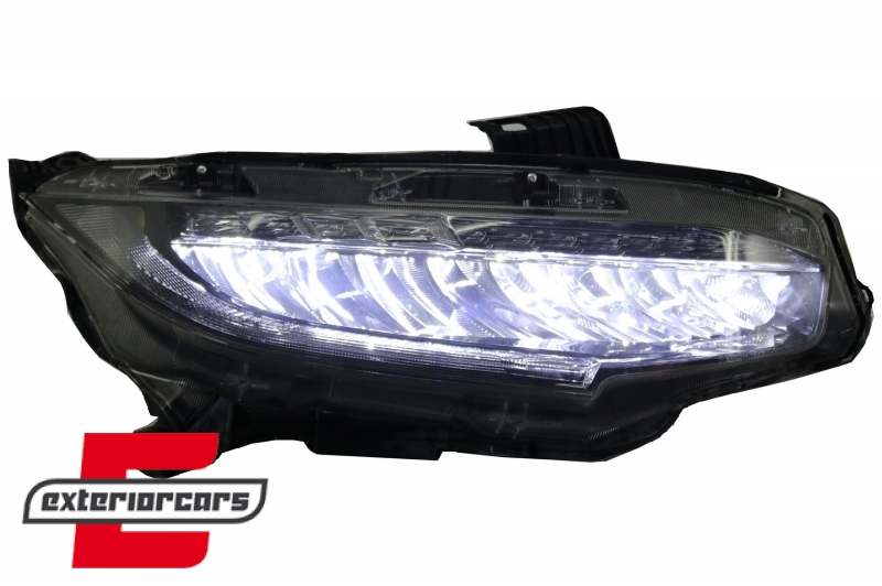 Full LED prednja svjetla SEQ žmigavci / Honda Civic Mk10 (2016-2021) - Slika 8