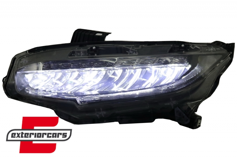 Full LED prednja svjetla SEQ žmigavci / Honda Civic Mk10 (2016-2021) - Slika 9