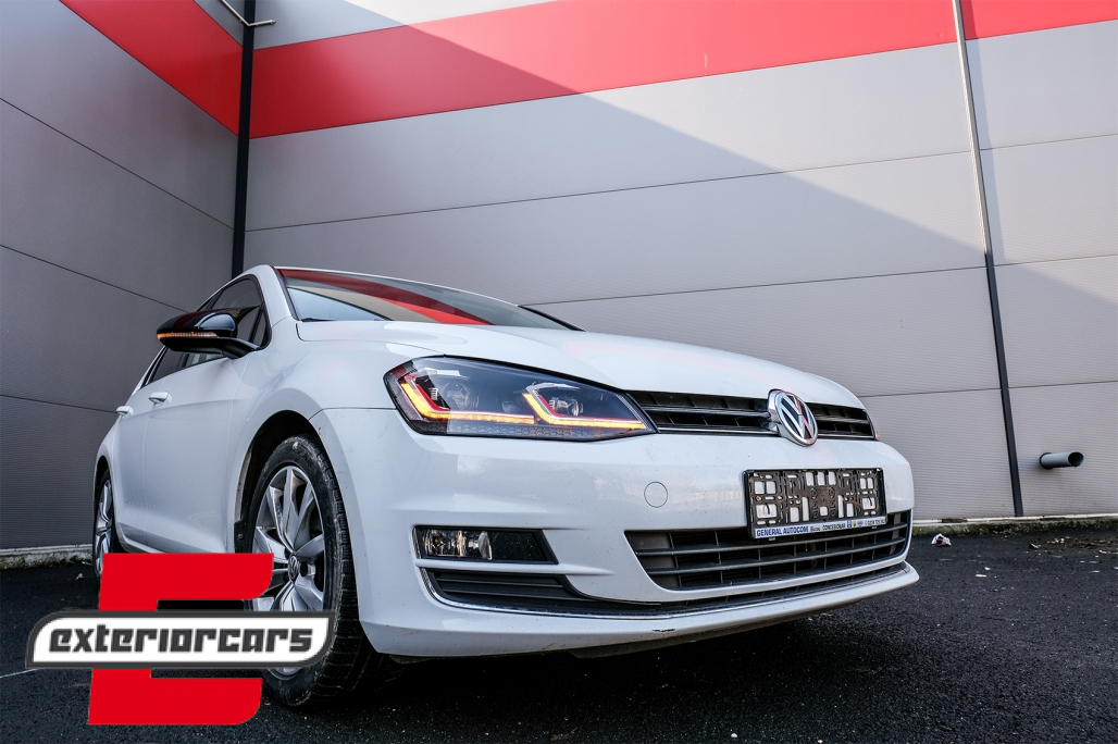 Full LED prednja svjetla SEQ žmigavci Facelift G7.5 GTI look / VW Golf 7 VII (2012-2017) - Slika 21