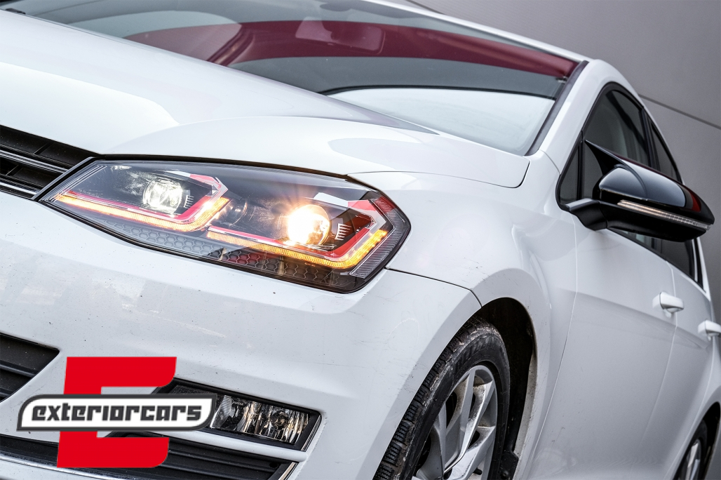 Full LED prednja svjetla SEQ žmigavci Facelift G7.5 GTI look / VW Golf 7 VII (2012-2017) - Slika 24