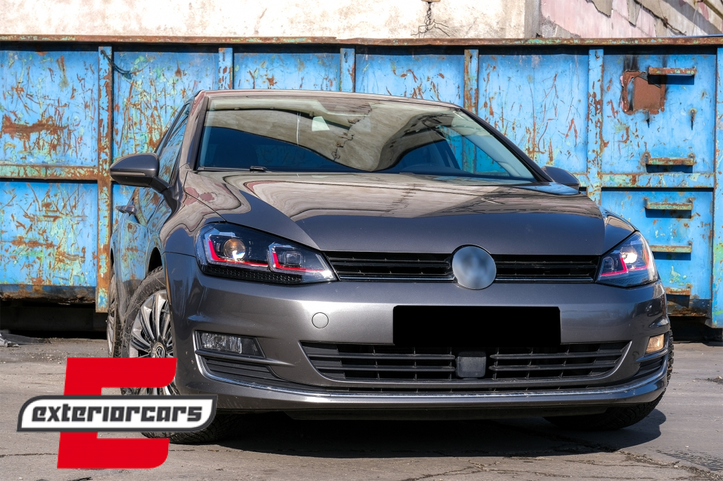 Full LED prednja svjetla SEQ žmigavci Facelift G7.5 GTI look / VW Golf 7 VII (2012-2017) - Slika 26