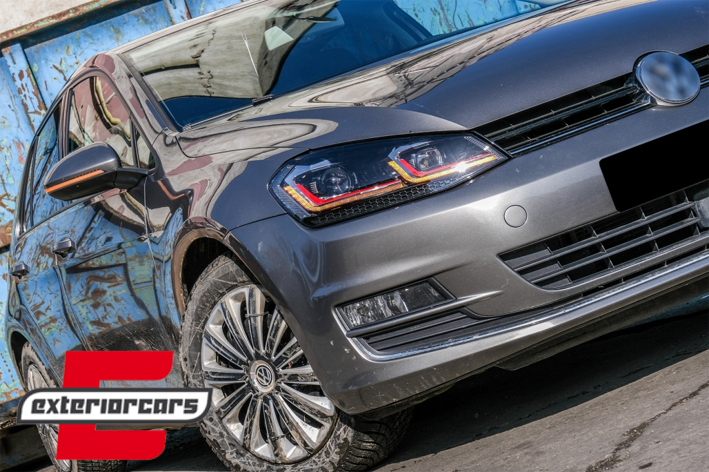 Full LED prednja svjetla SEQ žmigavci Facelift G7.5 GTI look / VW Golf 7 VII (2012-2017) - Slika 29