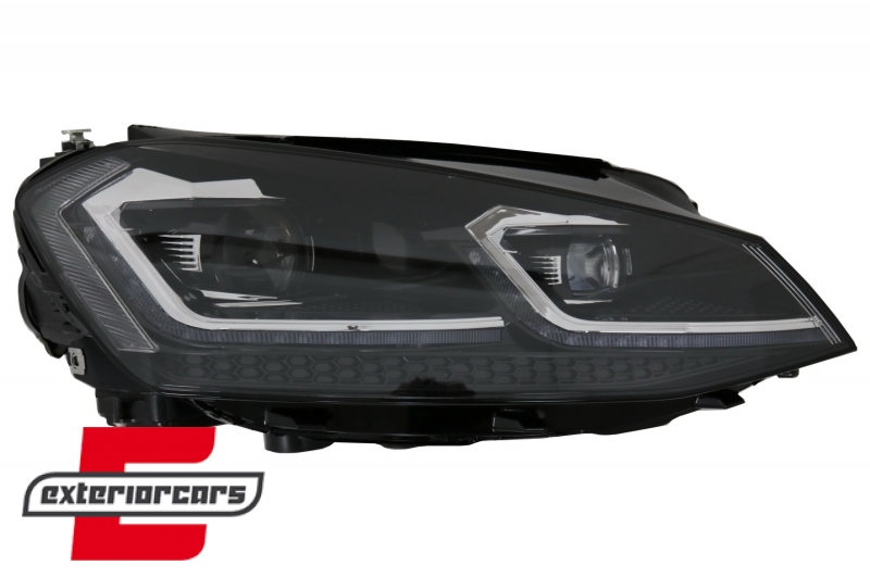 Full LED prednja svjetla SEQ žmigavci Facelift G7.5 R line look / VW Golf 7 VII (2012-2017) - Slika 6