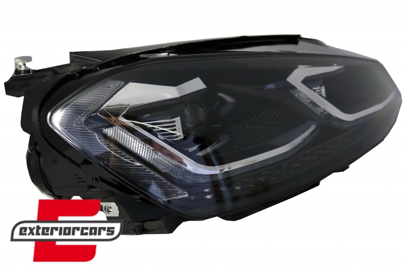 Full LED prednja svjetla SEQ žmigavci Facelift G7.5 R line look / VW Golf 7 VII (2012-2017) - Slika 8