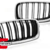 Prednja maska M5 look (chrome/piano crna) / BMW serije 5 F10 F11 (2010-2017)