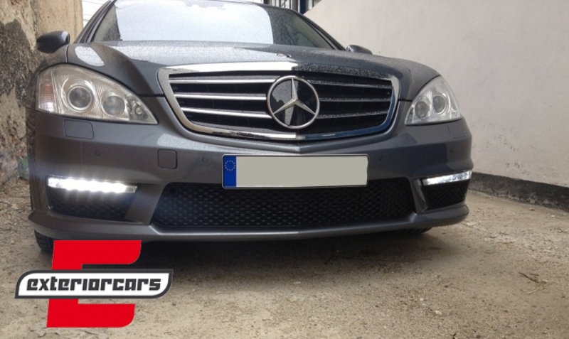 Dnevna svjetla LED DRL / Mercedes S-klasa W221 (2005-2013) - Slika 5