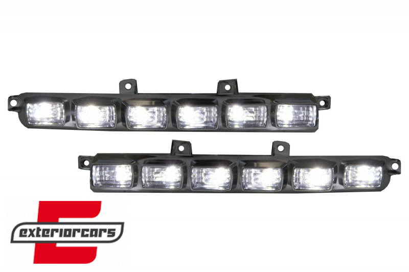 LED DRL za prednji nastavak branika B-dizajn / Mercedes G-klasa W463 (1989-2017) - Slika 8