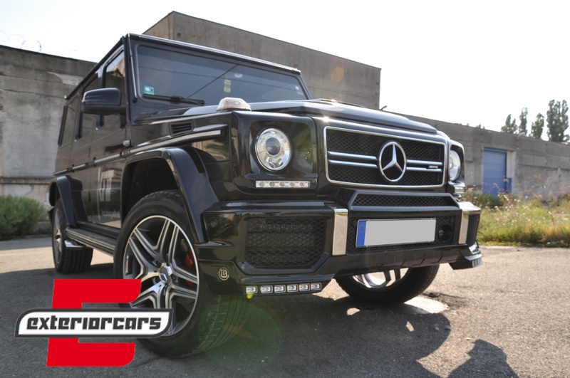 LED DRL za prednji nastavak branika B-dizajn / Mercedes G-klasa W463 (1989-2017) - Slika 10