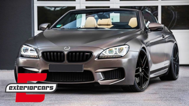Prednja maska M6 look (piano crna) / BMW serije 6 F06 F12 F13 Gran Coupe Cabrio Coupe (2011-2018) - Slika 6