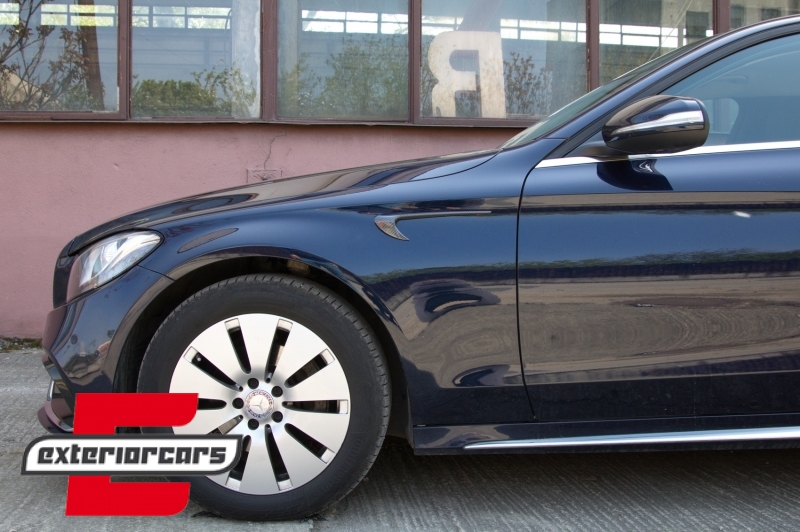 Bočne dekorativne obloge blatobrana (Carbon look) / Mercedes C-klasa W205 S205 E-klasa W213 S213 - Slika 6