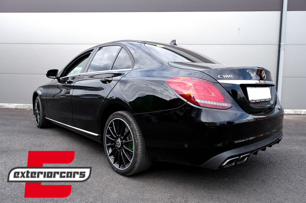 Difuzor zraka & nastavci auspuha C63 AMG dizajn / Mercedes C-klasa W205 S205 Standard (2014-2018) - Slika 27
