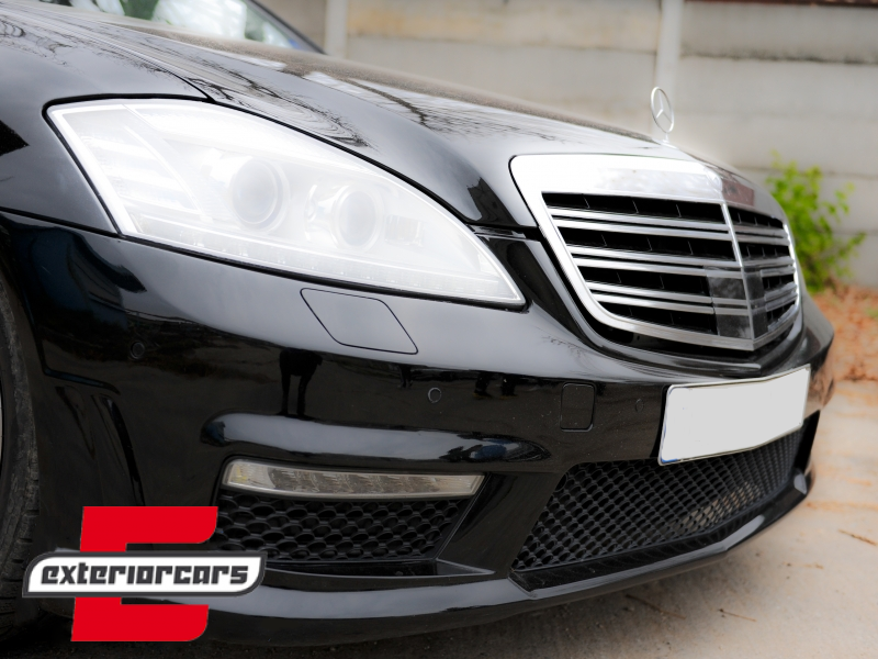 Prednja maska S63 AMG dizajn (chrome) / Mercedes S-klasa W221 Facelift (2010-2013) - Slika 6