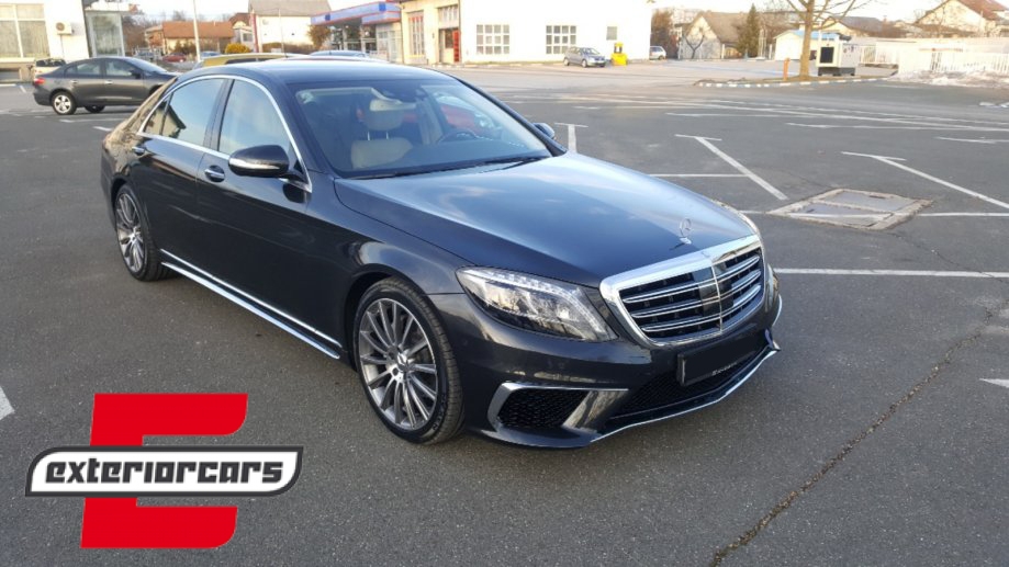 Prednja maska S65 AMG dizajn (chrome) / Mercedes S-klasa W222 (2014-08.2020) - Slika 8