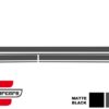 Naljepnice 45AMG dizajn Edition 1 (tamno siva) / MERCEDES CLA W117 C117 X117 (2013-2019) A klasa W176 (2012-2018) - Slika 3