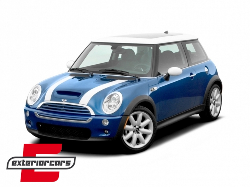 Naljepnice za gornji dio poklopca motora / MINI R50 R52 R53 R56 R57 Clubman R55 (2001-2017) - Slika 4