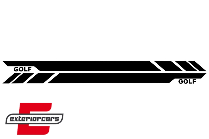 Naljepnice (crna) / VW Golf 5 6 7 V VI VII (2003-2020) - Slika 2