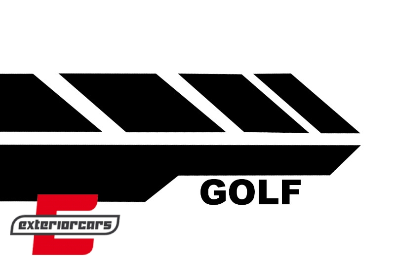 Naljepnice (crna) / VW Golf 5 6 7 V VI VII (2003-2020) - Slika 3