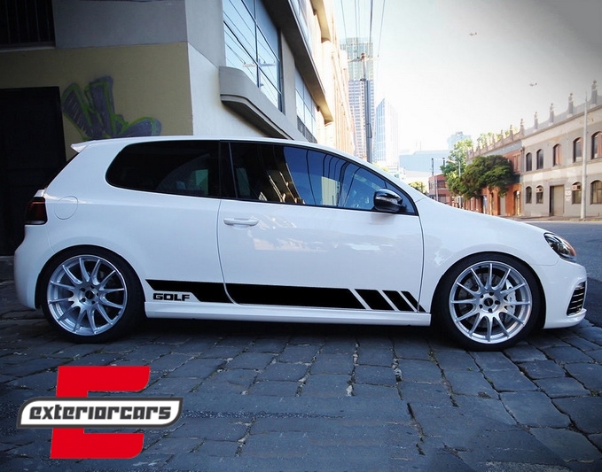 Naljepnice (crna) / VW Golf 5 6 7 V VI VII (2003-2020) - Slika 4