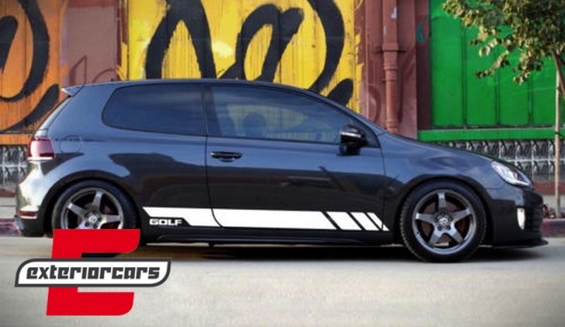 Naljepnice (bijela) / VW Golf 5 6 7 V VI VII (2003-2020) - Slika 4
