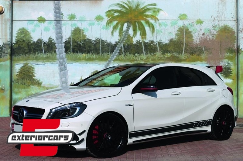 Naljepnice 45AMG dizajn Edition 1 (mat crna) / Mercedes CLA W117 C117 X117 (2013-2016) A klasa W176 (2012-2018) - Slika 7