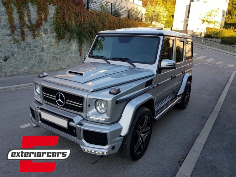 Naljepnice AMG dizajn (tamno siva) / Mercedes G-klasa W463 (1989-2017) - Slika 8