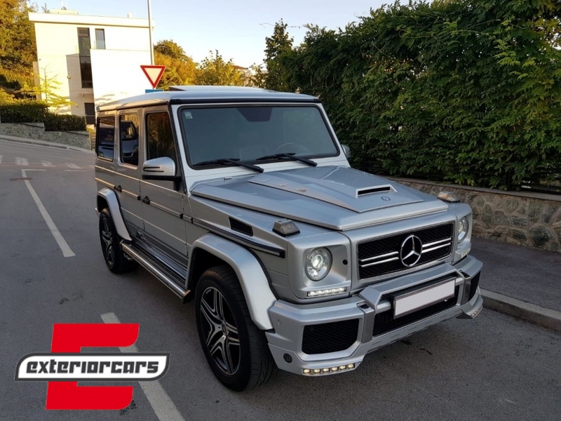 Naljepnice AMG dizajn (tamno siva) / Mercedes G-klasa W463 (1989-2017) - Slika 9