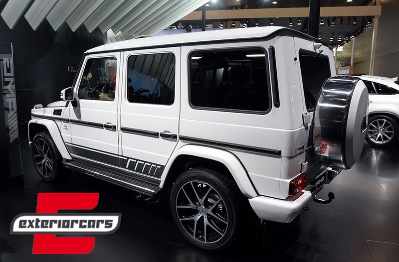 Naljepnice AMG dizajn (mat crna) / MERCEDES G-klasa W463 (1989-2017) - Slika 6