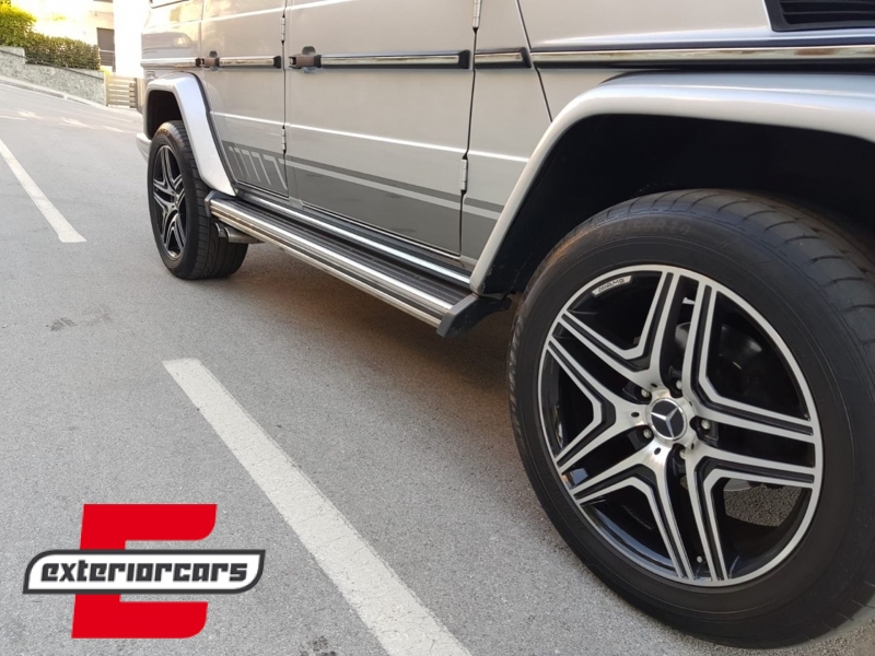 Naljepnice AMG dizajn (mat crna) / MERCEDES G-klasa W463 (1989-2017) - Slika 9