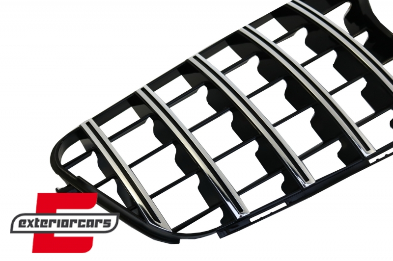 Prednja maska GT-R Panamericana dizajn (chrome) / Mercedes C-klasa C204 S204 W204 (2007-2014) - Slika 3