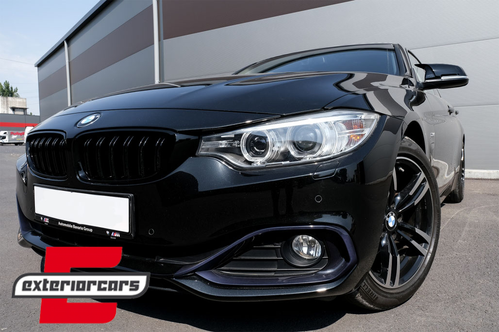 Prednja maska M4 look (piano crna) / BMW serije 4 F32 F33 F36 F82 M4 F80 M3 (2013-03.2019) - Slika 10