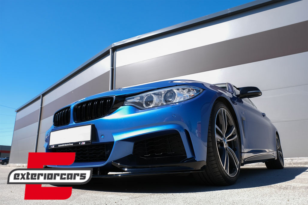 Prednja maska M4 look (piano crna) / BMW serije 4 F32 F33 F36 F82 M4 F80 M3 (2013-03.2019) - Slika 6