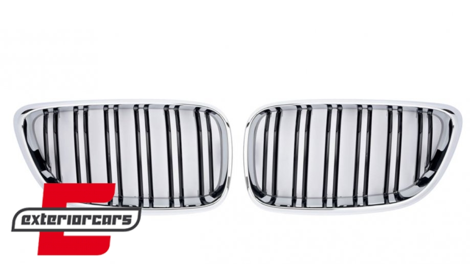 Prednja maska M2 look (chrome/crna) / BMW serije 2 F22 F23 M2 F87 (2013-2021) - Slika 2