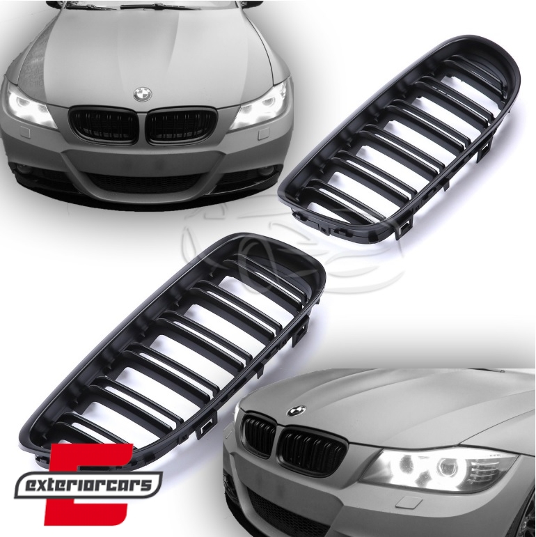 Prednja maska M3 look (mat crna) / BMW serije 3 E90 E91 LCI (2008-2011) - Slika 4