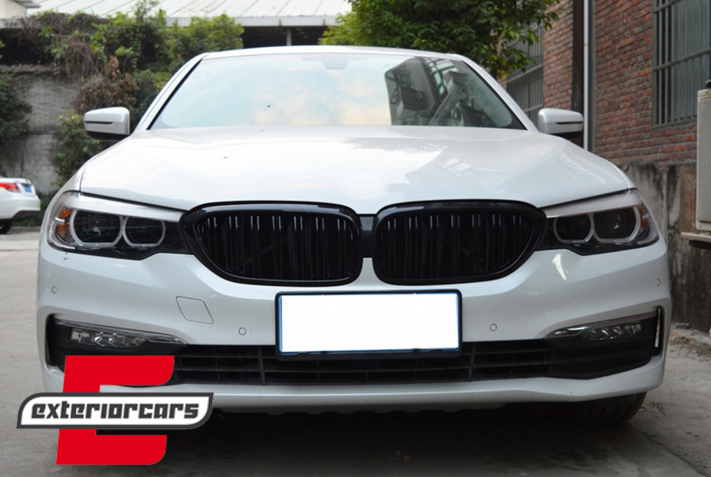 Prednja maska M5 look (piano crna) / BMW serije 5 G30 limuzina G31 karavan (2017-06.2020) - Slika 9