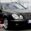 Prednja maska AMG dizajn (piano crna/chrome) / Mercedes E-klasa W211 limuzina S211 karavan (2002-2006) - Slika 2