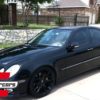Prednja maska AMG dizajn (piano crna) / Mercedes E-klasa W211 limuzina S211 karavan (2006-2009) - Slika 2