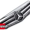 Prednja maska AMG dizajn (piano crna/chrome) / Mercedes E-klasa W212 S212 (2009-2013)