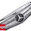 Prednja maska AMG dizajn (srebrna/chrome) / Mercedes E-klasa W212 S212 (2009-2013)