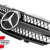 Prednja maska AMG dizajn (piano crna) / Mercedes SL-klasa R230 (2001-2006) - Slika 2