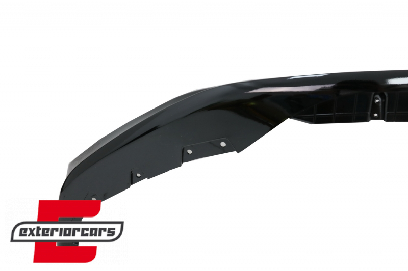 Prednji splitter M-Performance dizajn (piano crna) / BMW serije 5 G30 limuzina G31 karavan (2017-2019) - Slika 8
