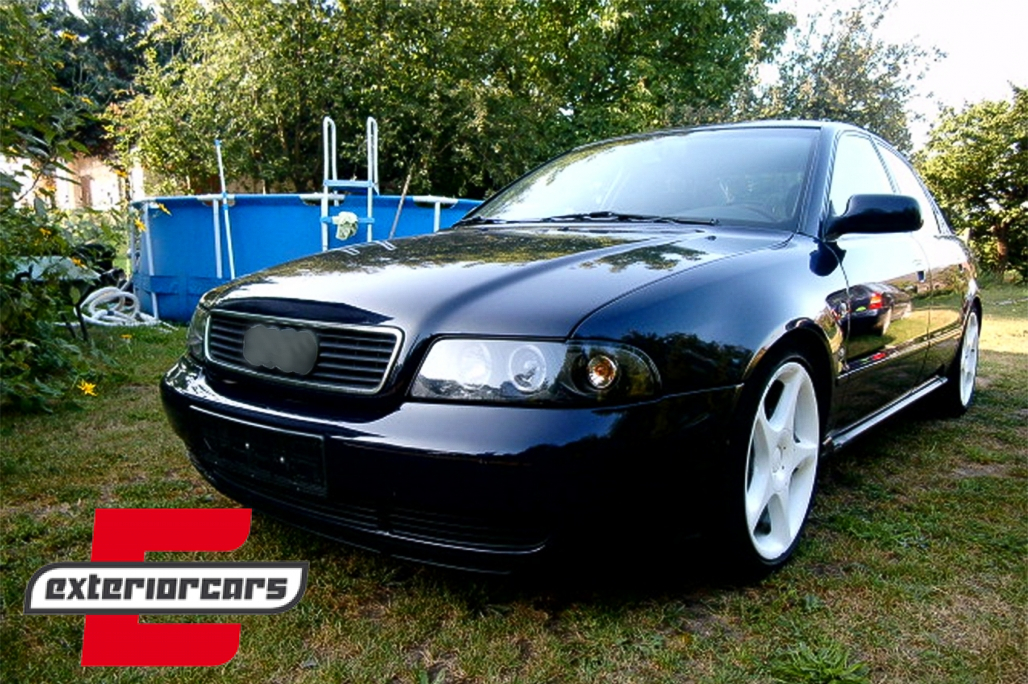 Prednja svjetla Angel Eyes (crna) / Audi A4 B5 (1994-12.1998) - Slika 17