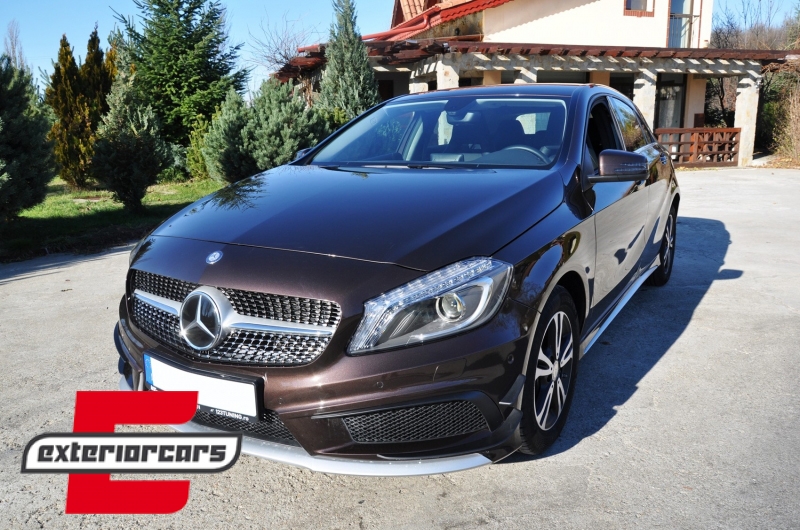 Prednji splitter Aero A45 AMG dizajn / Mercedes A-klasa W176 (2012-08.2015) - Slika 4