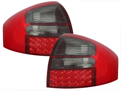 LED stražnja svjetla (crvena/smoke) / Audi A6 C5 limuzina (1997-2004) - Slika 5