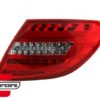 Full LED stražnja svjetla Facelift dizajn (crvena/kristal) - Slika 2