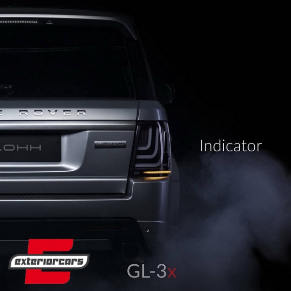 Glohh Full LED LightBar stražnja svjetla GL-3x Dynamic (smoke) / Range Rover Sport L320 (2005-2013) - Slika 17