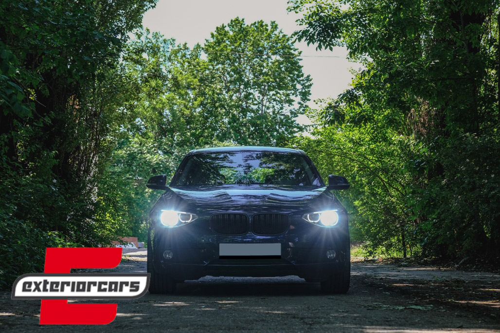 Prednja svjetla LED Angel Eyes Xenon look (crna) / BMW serije 1 F20 F21 (06.2011-03.2015) - Slika 7