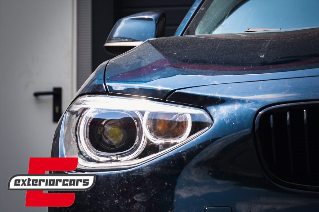 Prednja svjetla LED Angel Eyes Xenon look (crna) / BMW serije 1 F20 F21 (06.2011-03.2015) - Slika 16